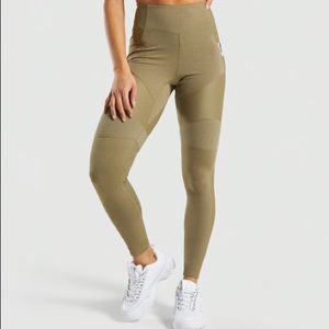 Gymshark True Texture Legging Washed Khaki